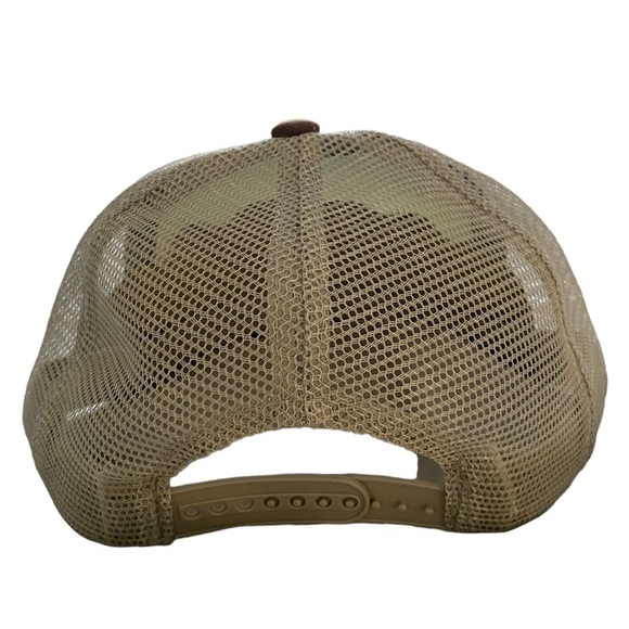 NEW Living the Dream MAUI Snapback Hat Cap w/ Brown Flat Bill Unisex One Size - Picture 3 of 7